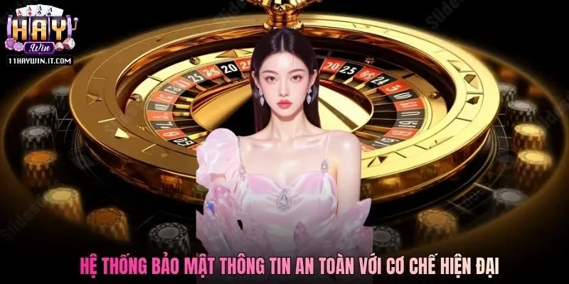 Hệ thống bảo mật thông tin an toàn với cơ chế hiện đại