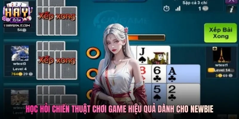 Học hỏi chiến thuật chơi game hiệu quả dành cho newbie