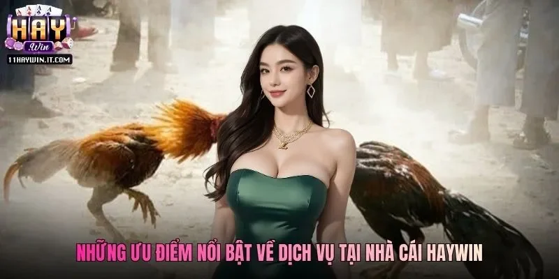 Những ưu điểm nổi bật về dịch vụ tại nhà cái Haywin